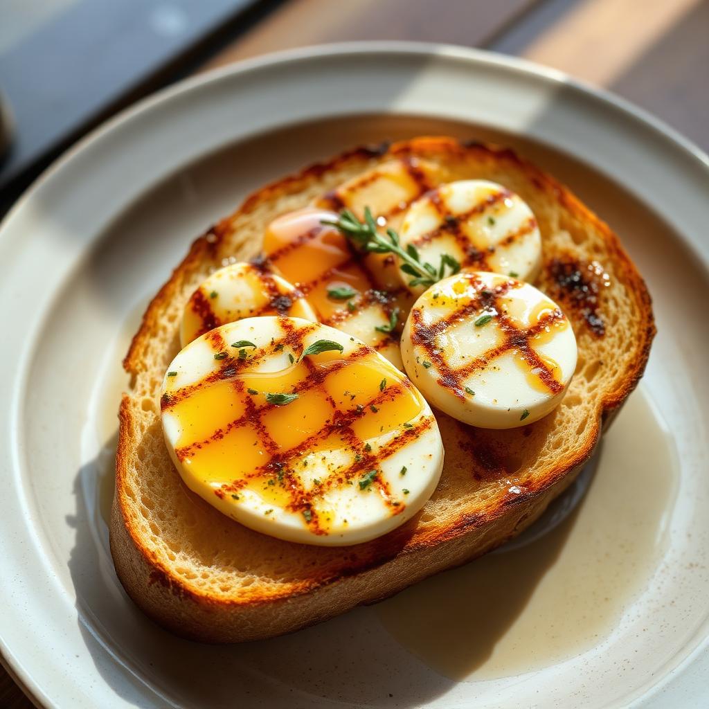 Halloumi Toast