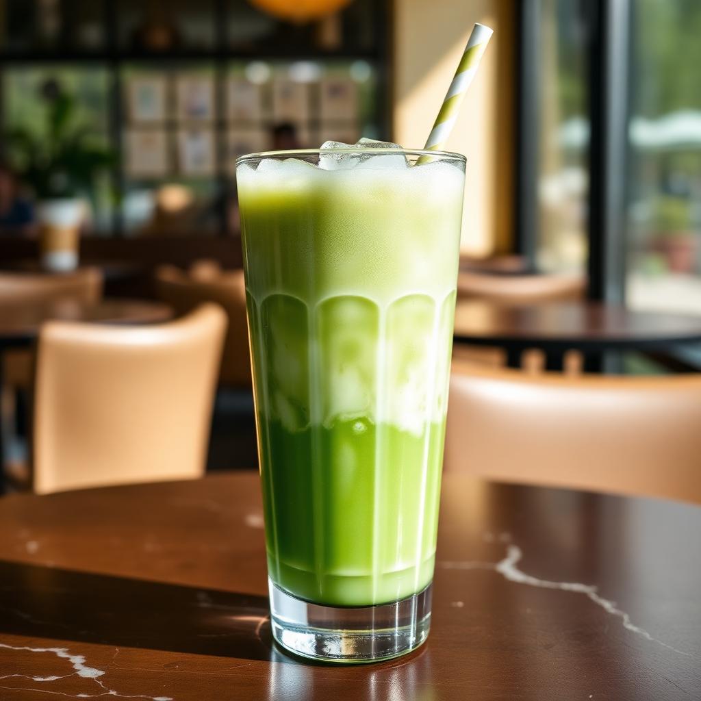Iced Matcha Latte