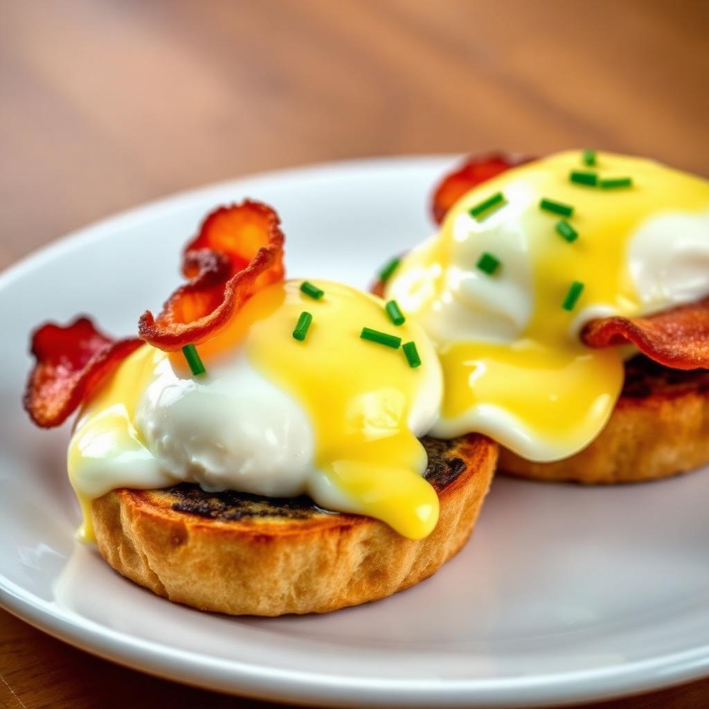 Egg Benedict — Bacon