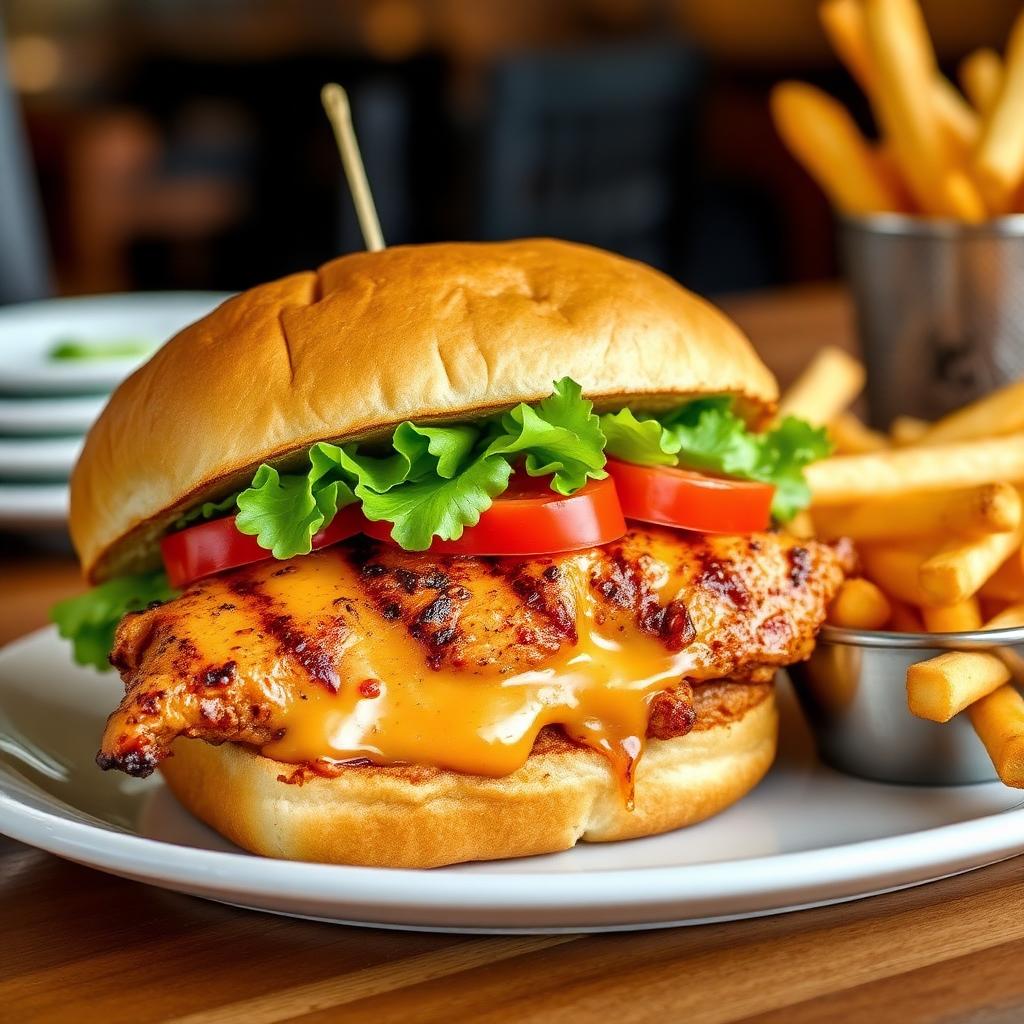 Chicken Cajun Sandwich